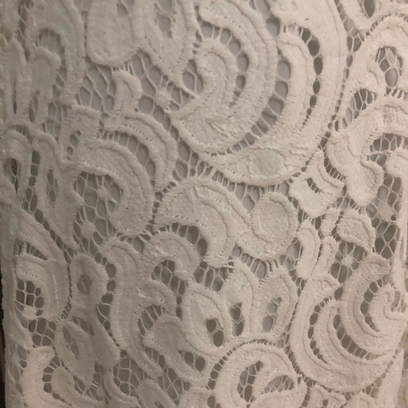 Lace Skirt in White - Picture 6 of 8